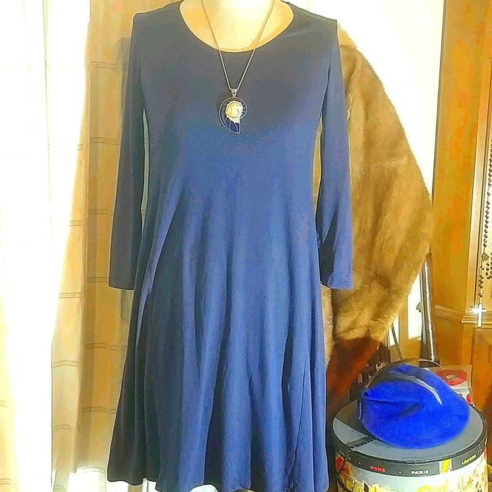 Garnet Hill Long Sleeve Dress